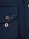 R2 Shirt Technical Knitted Dobby Navy Product / Detail