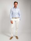 Suitable Shirt Check Print Blue Model / Voorkant