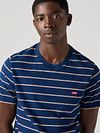 Levi's T-Shirt Navy Stripe Model / Voorkant