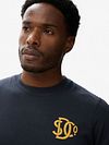Superdry Neon Relaxed T-Shirt Navy Model / Detail