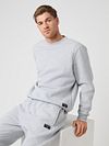 Bluza Bjorn Borg Centre w kolorze szarym Model / Voorkant