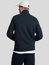 Bluza Lyle & Scott z półzamkiem w kolorze granatowym Model / Achterkant