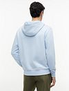 Bluza z kapturem Tommy Hilfiger Essential w kolorze błękitnym Model / Achterkant