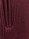 Suitable Bico Pull Demi-Zip Burgundy