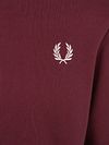 Fred Perry Half Zip Pullover Burgundy