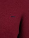 McGregor Sweter Cotton Cashmere Bordowy