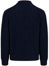 BOSS Aspeno Cardigan Woolblend Marineblå