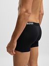 BOSS bokserki Power 3-pack czarne 001 Model / Zijkant
