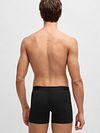 BOSS bokserki One 3-Pack czarne 001 Model / Achterkant