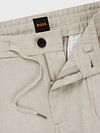 BOSS Chino Sanderson Linneblandning Ecru Product / Detail
