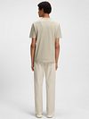 Camiseta BOSS Tegood Greige Model / Achterkant
