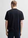 BOSS T-Shirt de punto Kanache Navy Model / Achterkant
