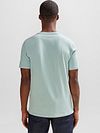 BOSS Tales Camiseta Aqua Model / Achterkant