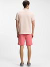 BOSS Passerzip Half Zip Polo Rosa Model / Achterkant