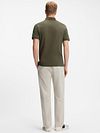 BOSS Passenger Polo Shirt Open Green Model / Achterkant
