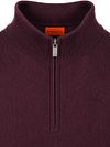 Suitable Merino Half Zip Trøje Burgundy Product / Detail
