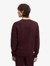 Colorful Standard Sweatshirt i økologisk bordeaux Model / Achterkant