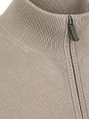 Suitable Merino Half Zip Pullover Bright Taupe