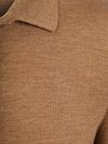 Suitable Cardigan Shirt Merino Camel Product / Detail