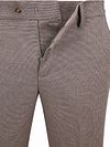 Suitable Aiden Pantalon Houndstooth Tabacco