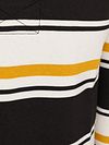 Gant Rugger Polo Multi Striped Bruin-geel