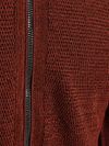 CASAMODA Vest Zip Structure Brique Product / Detail