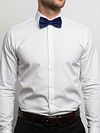 Suitable Polyester Bow Tie Blue Model / Voorkant