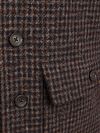 Suitable Bomber Jacket Pepita Burgundy
