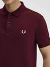 Fred Perry Bordeaux Polo Model / Detail