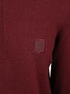 BOSS Kanobix Half Zip Sweater Burgundy