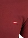 Levi's T Shirt Original Oxblood Red