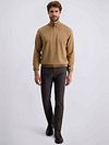 Pierre Cardin Bukser Lyon Tapered Print Brun Model / Voorkant