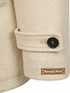 Caban Suitable in misto lana ecru Product / Detail