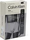 Bokserki Calvin Klein 3-pack czarne Verpakking