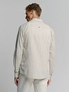 Camicia a righe No Excess beige Model / Achterkant