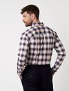 Camicia Desoto a quadri multicolore Model / Achterkant