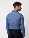 Camicia Desoto Twill Optics Blu Model / Achterkant