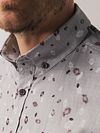 Camicia State of Art a stampa grigia Model / Detail