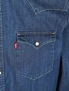 Camicia Western Levi's Barstow blu medio Product / Detail