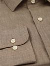 Camisa de lino Suitable en color topo Product / Detail