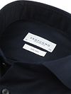 Camisa de twill Profuomo con mangas extra largas en azul marino Product / Detail