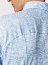 Camisa Desoto Monochrome azul Model / Detail
