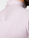 Camisa Desoto sin planchado con cuello Kent en rosa Model / Detail