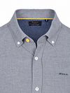 Camisa NZA Barn Twill con cuello button-down en azul marino Product / Detail