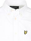 Camisa Oxford lisa blanca de Lyle & Scott Product / Detail