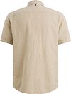 Camisa PME Legend de manga corta, beige Product / Achterkant
