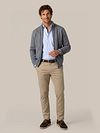 Steppin Out Cardigan Melange Blue Grey