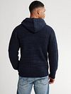 Cardigan a trecce Petrol Anchorage Navy Model / Achterkant