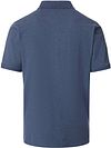 CASAMODA Polo Stretch Melerad Marinblå Product / Achterkant