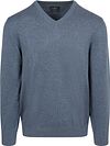 CASAMODA Pull Col-V Indigo commander en ligne | Suitable